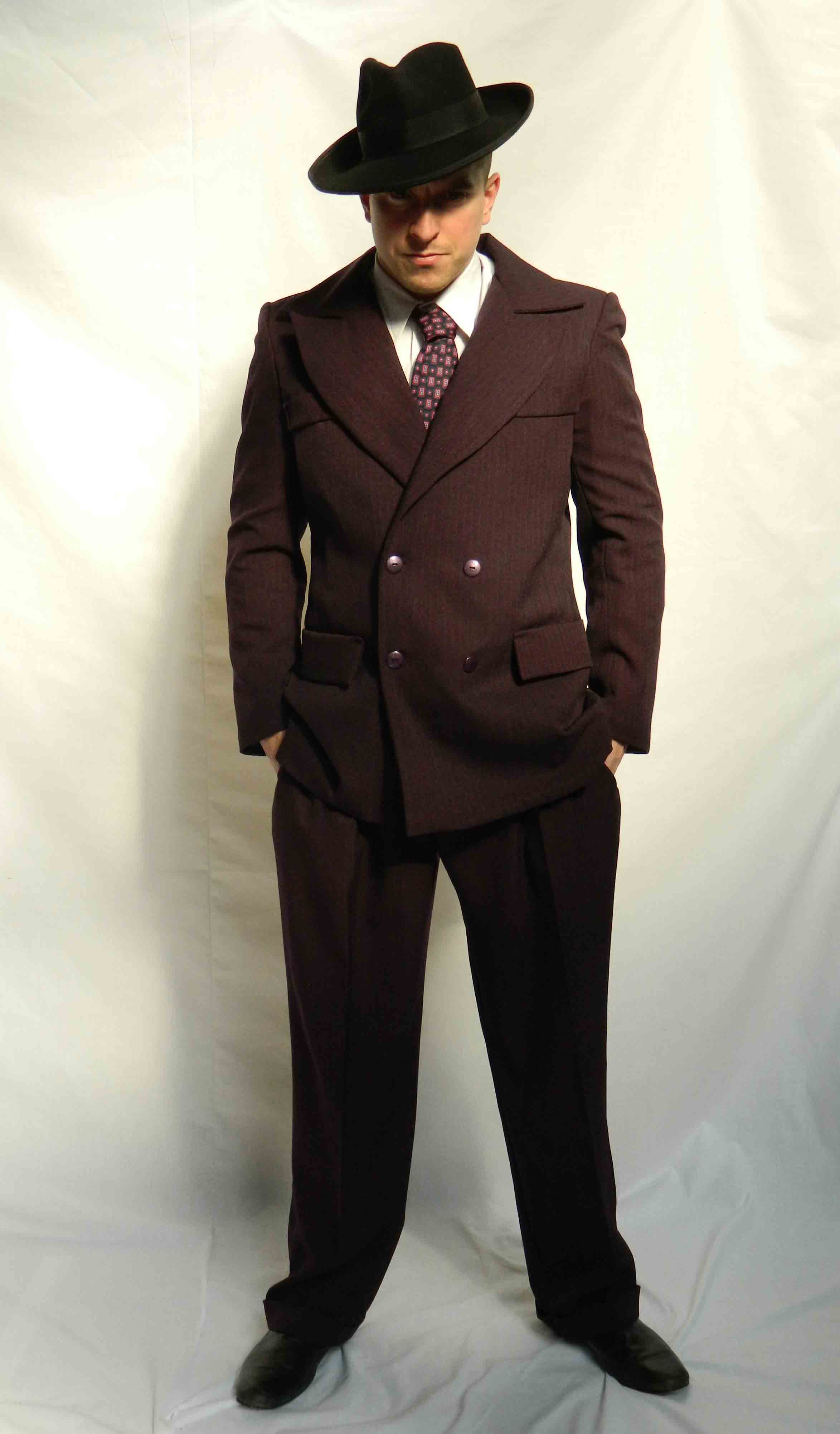 Spiv Suit fancy dress hire