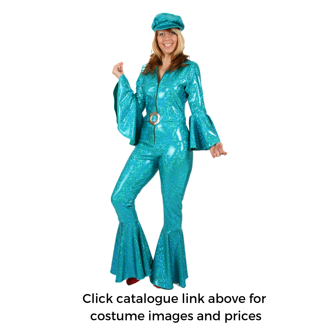 ABBA costume, Women's Fashion, Dresses & Sets, Jumpsuits on Carousell