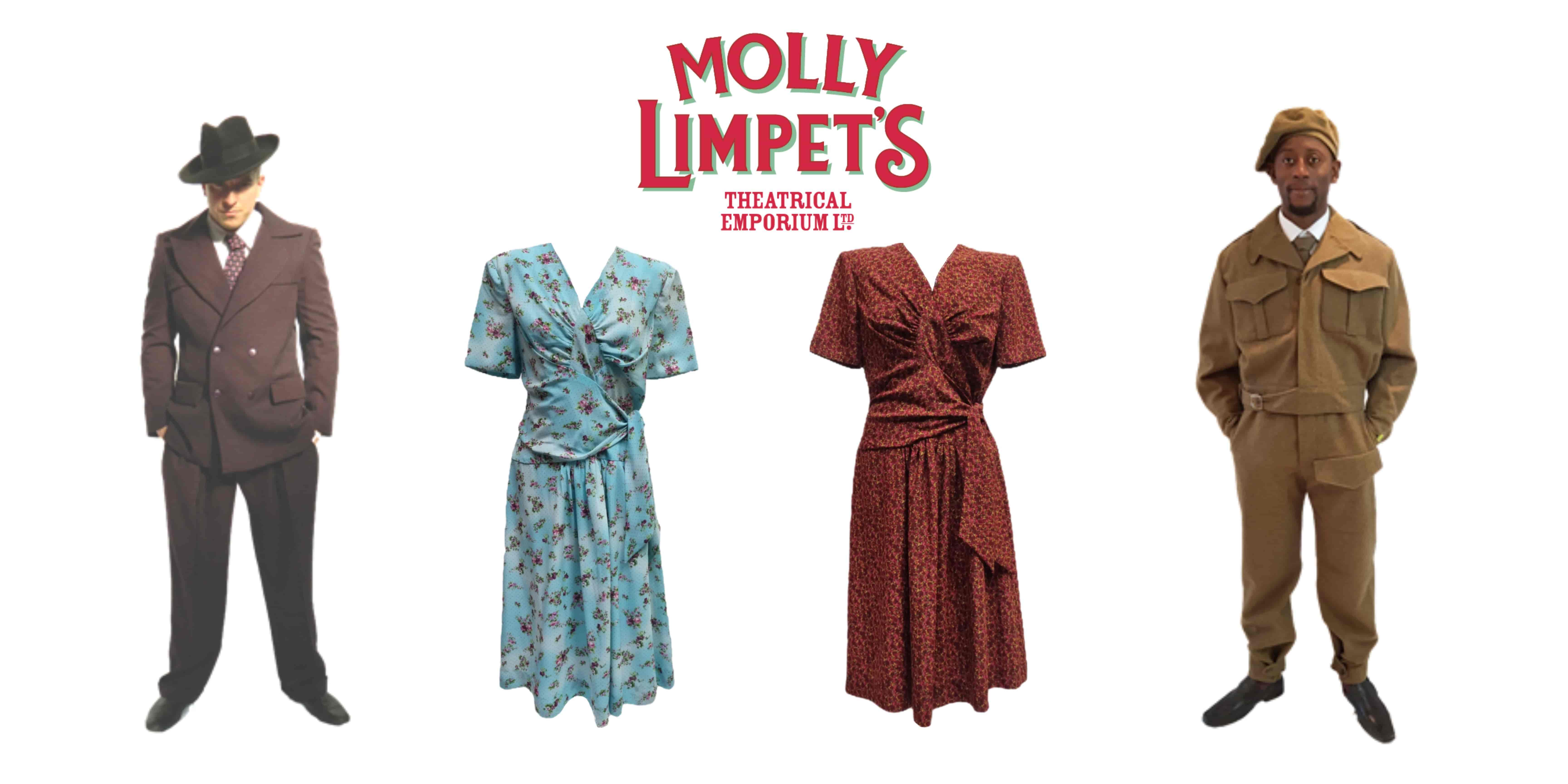 1940s and World War Two hire costumes
