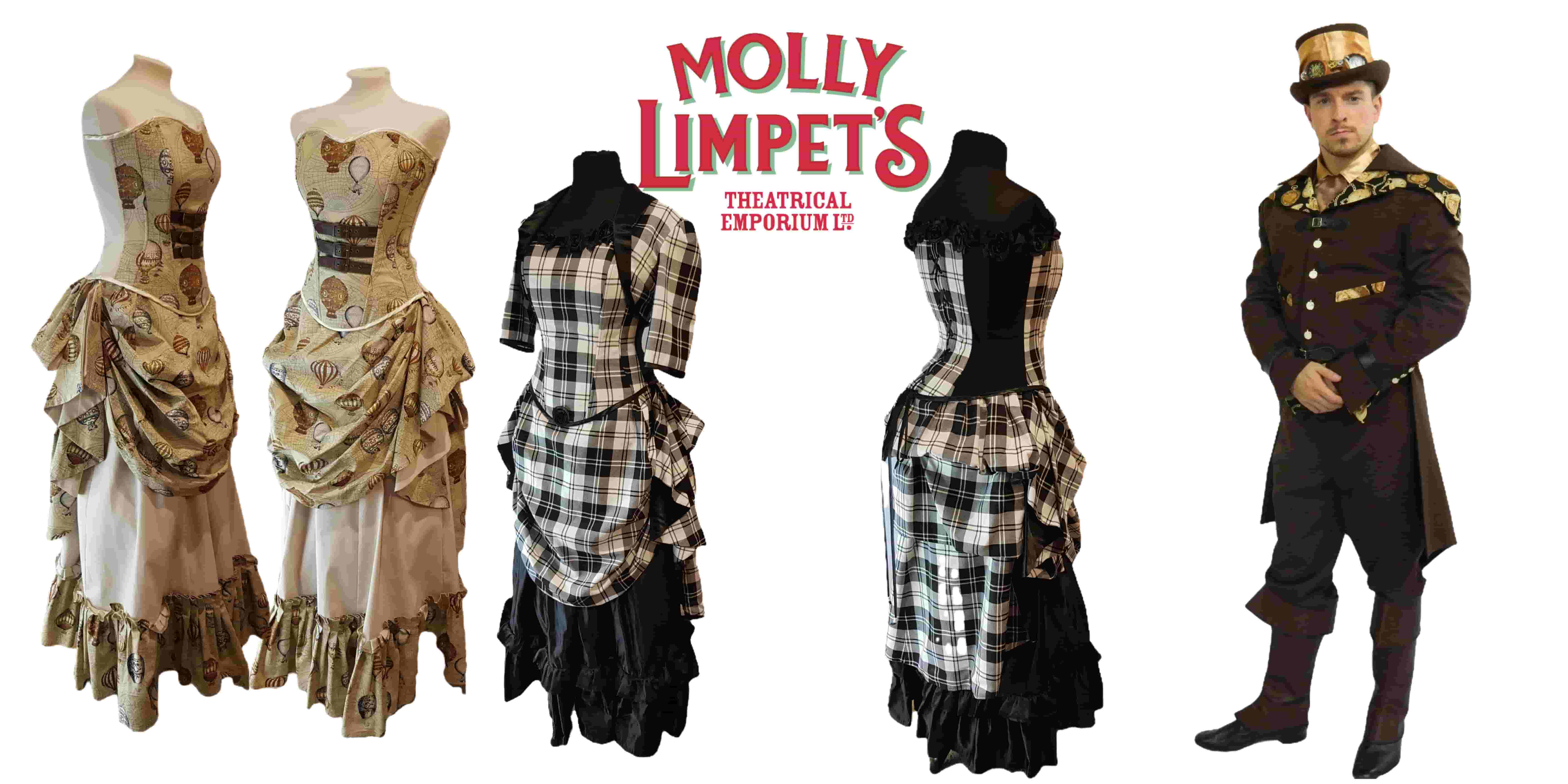 lincoln asylum steampunk costumes