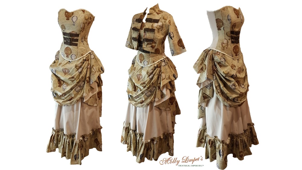 lincoln asylum steampunk costumes