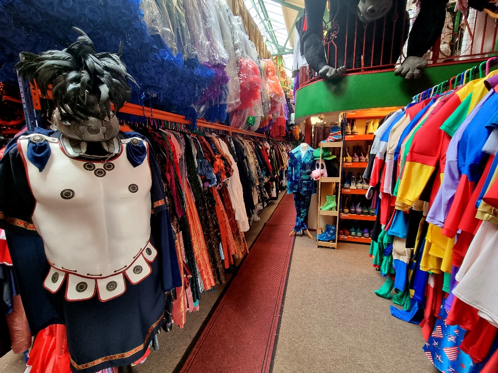 Quality theatrical fancy dress costumes for hire
