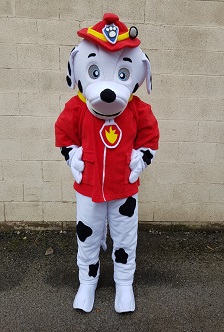 Firedog mascot