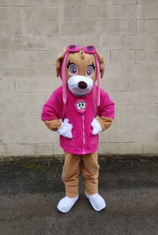 lady dog kids entertainer costumes