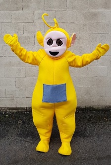mascot yellow costume