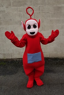red mascot costume hire