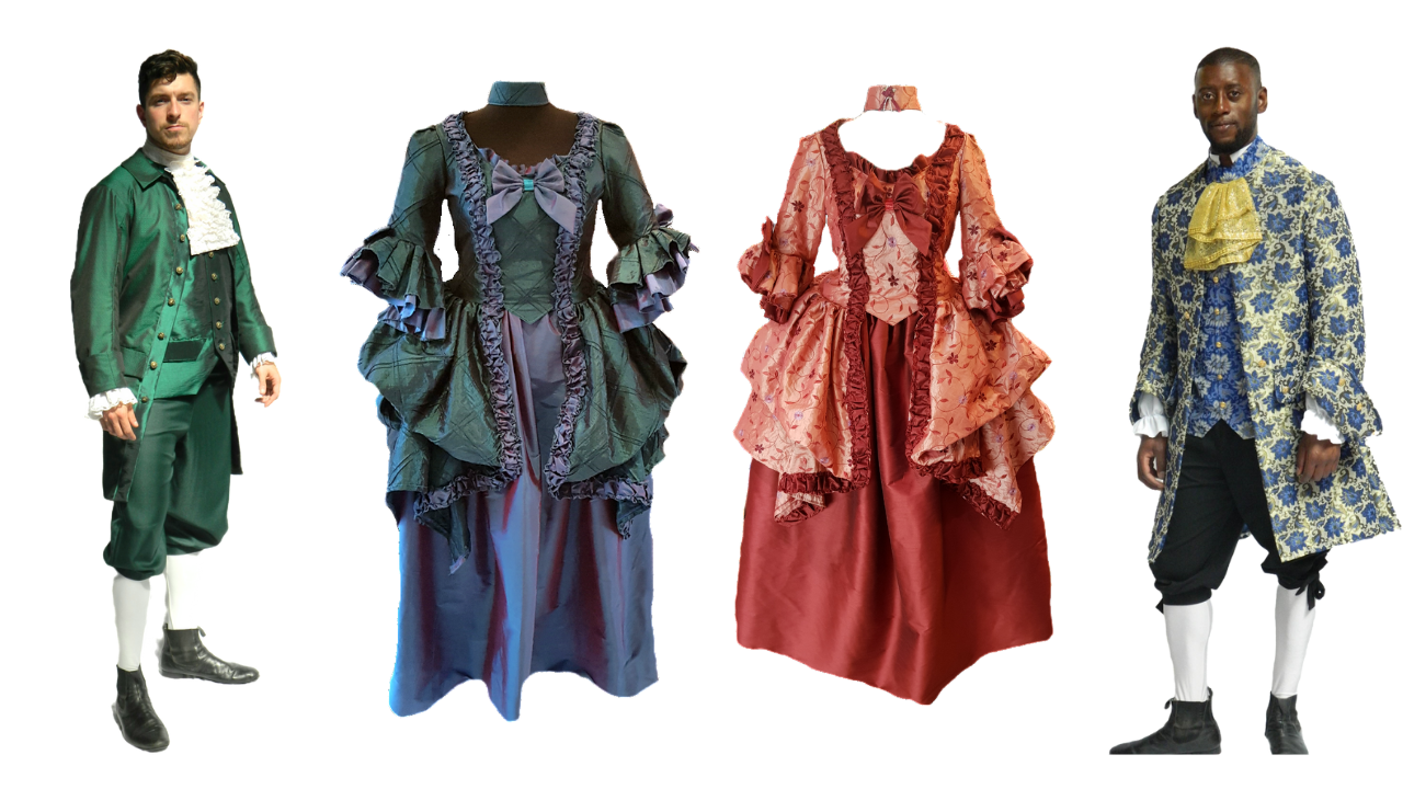 theatrical 18th century costume hire