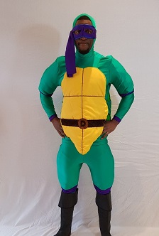 donatello the turtle costume hire
