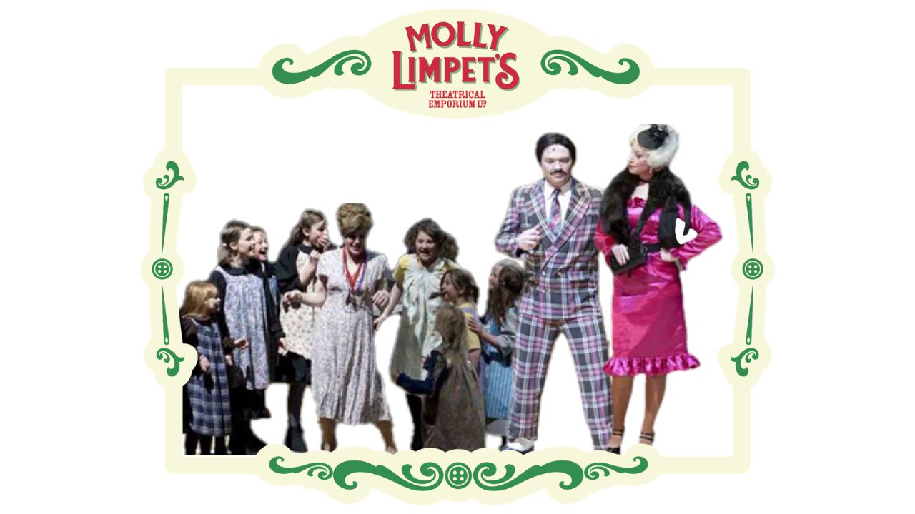 little orphan annie musical theatre hire costumes