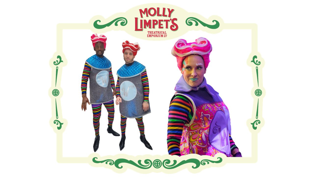 Willy Wonka theatrical costume hire