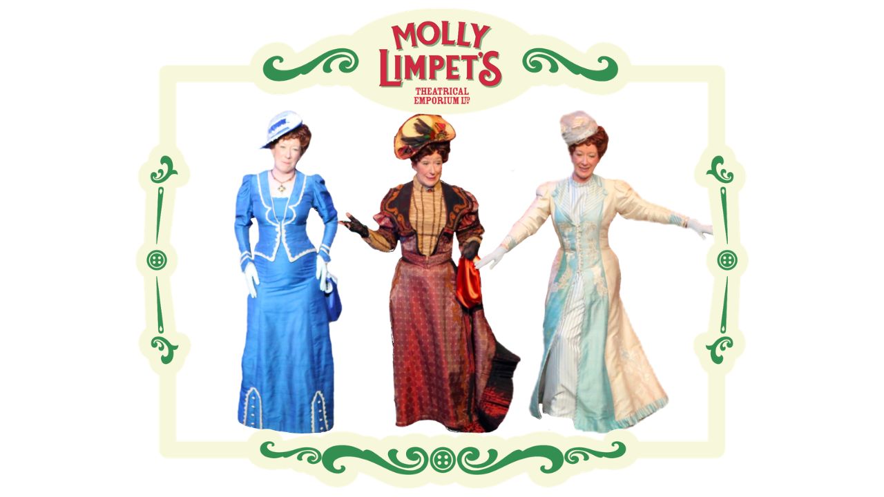stage costume rentals for hello dolly productions