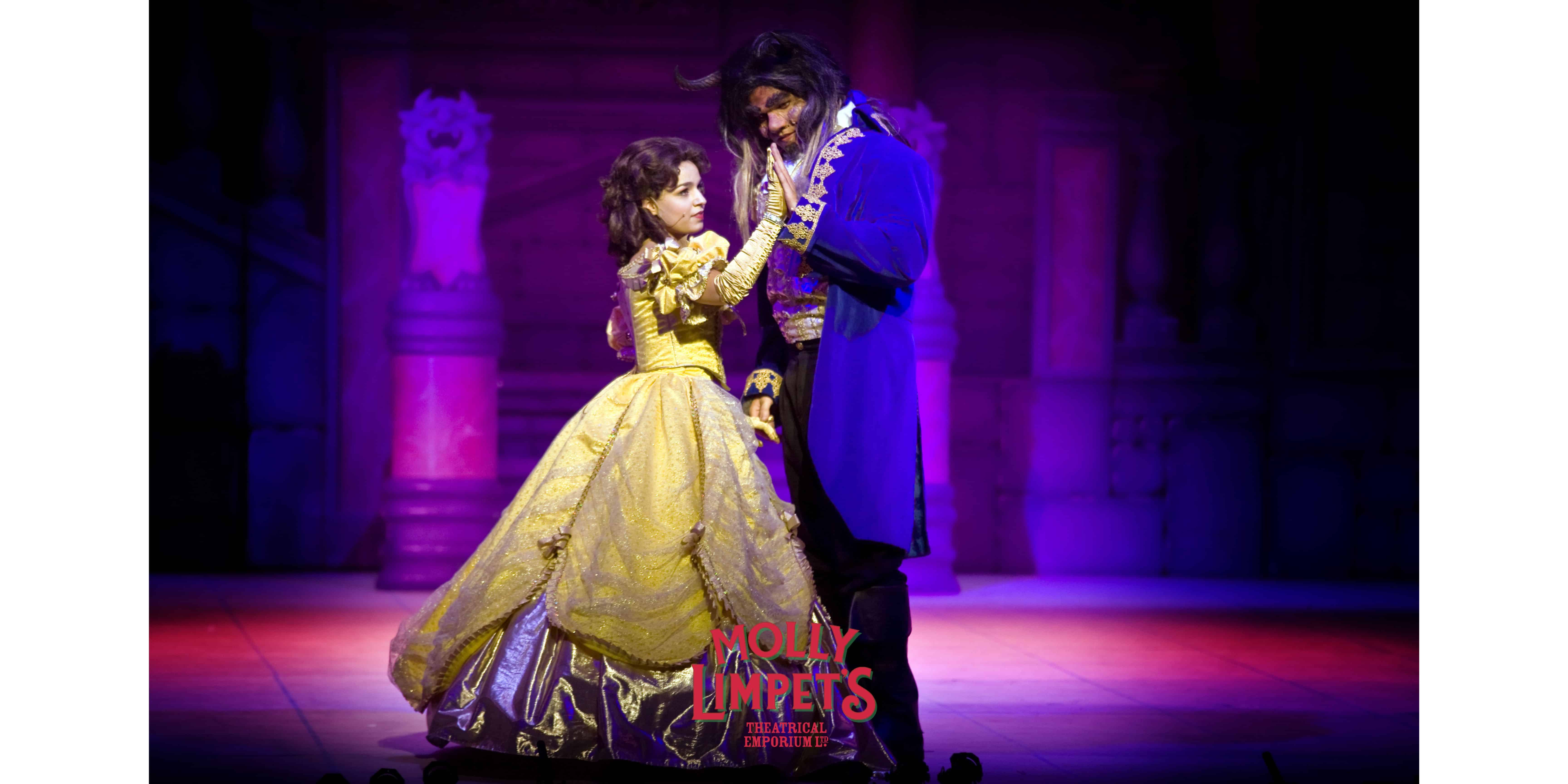 uk productions of beauty and the beast costume hire for disney tour