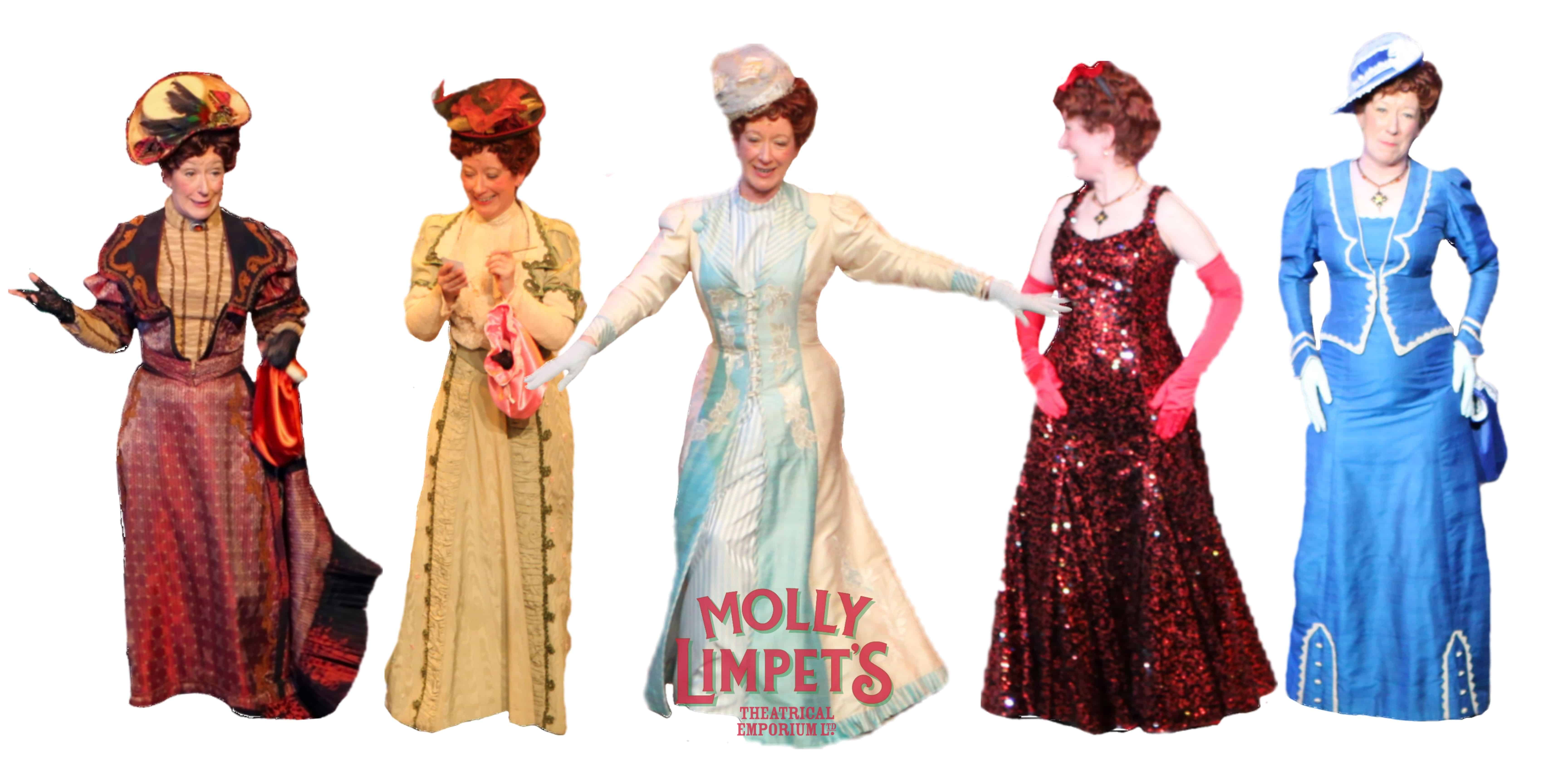 theatrical costume rental of hello dolly shows uk