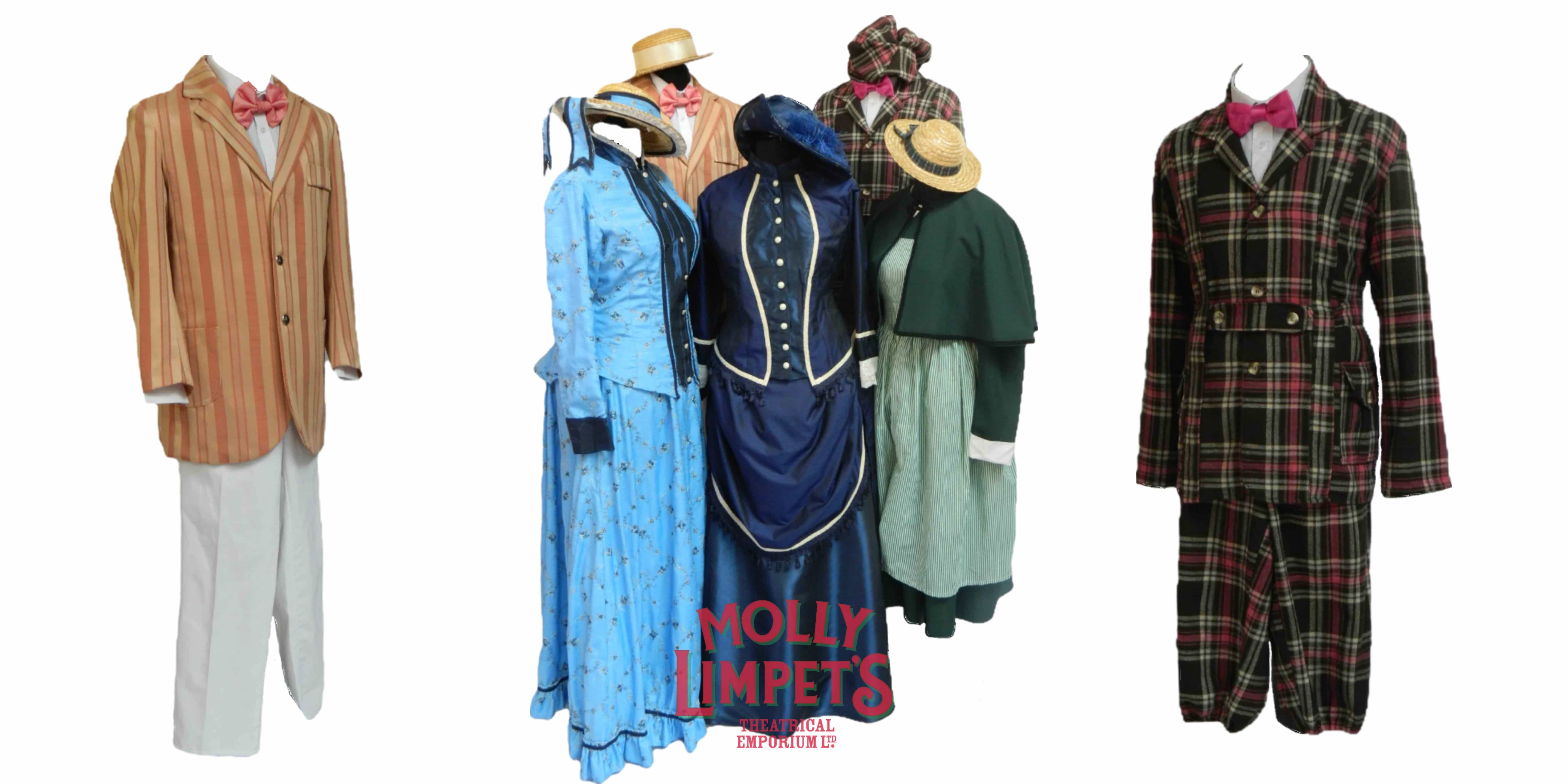 theatrical costume rental for uk half a sixpence or kipps