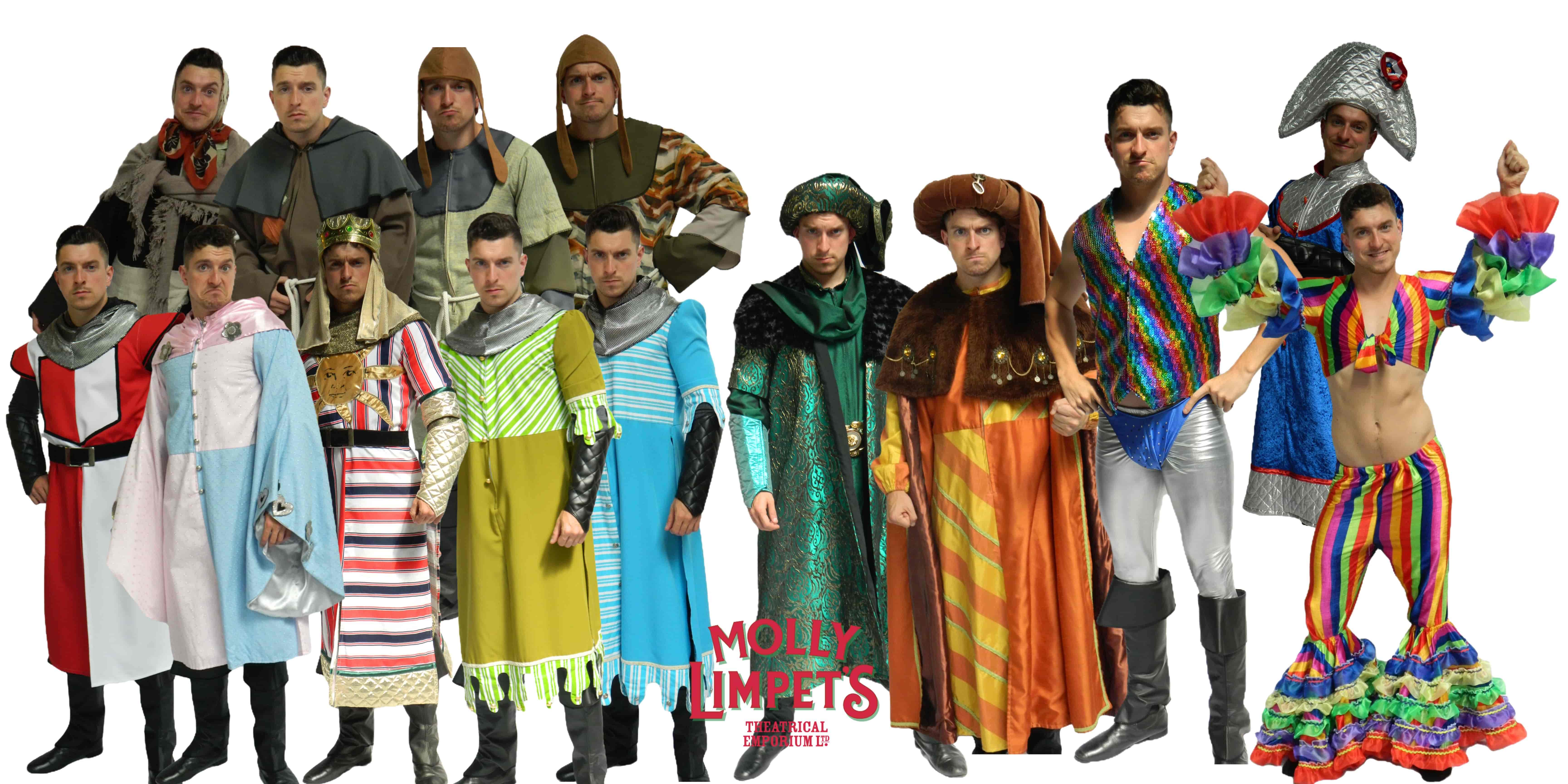 spamalot theatrical costume rental