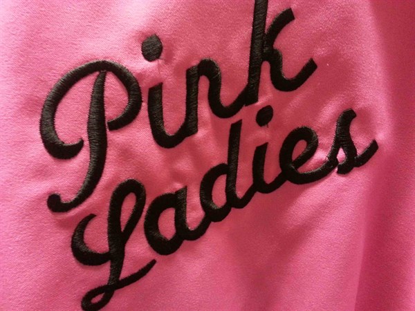 pink ladies costumes for hire for Grease on stage