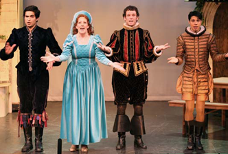 bianca, lucentio, petruchio and katharine costume hire