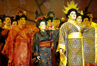 nanki-poo and yum-yum costume hire