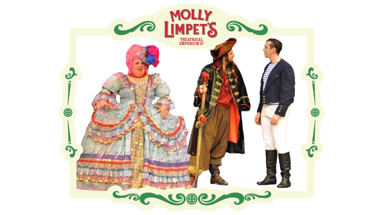 pirate themed pantomime costume hire