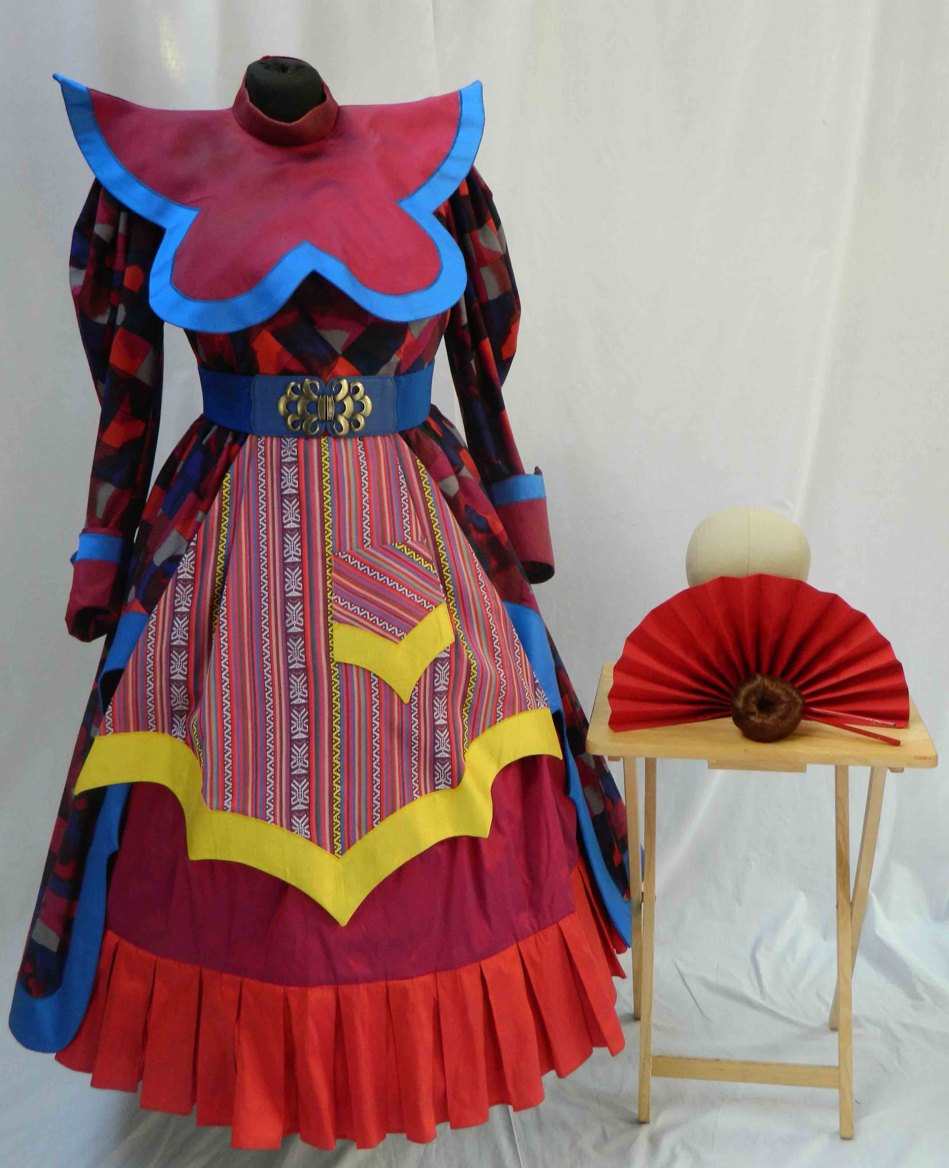 Aladdin Costume Hire 04 - Twankey Fan