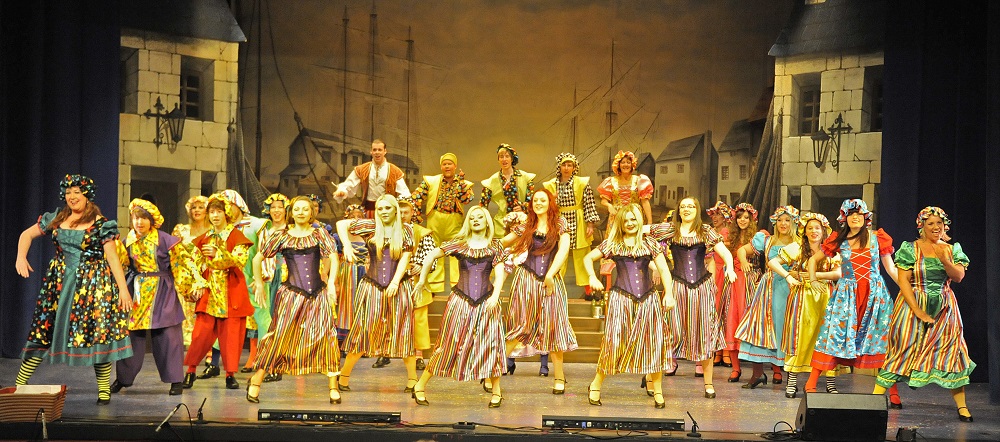 chorus costumes for treasure island panto