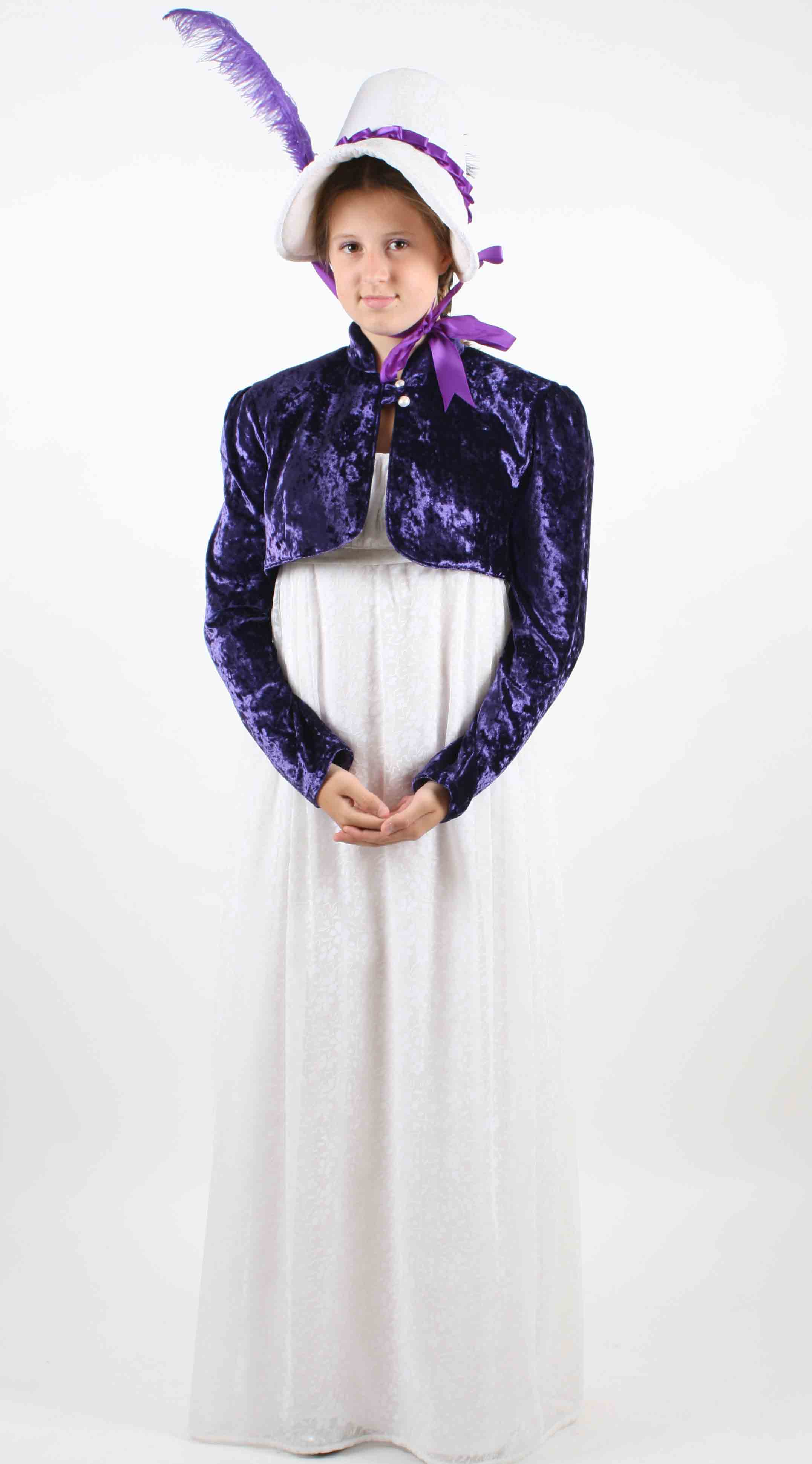 Jane Austen - White & Purple